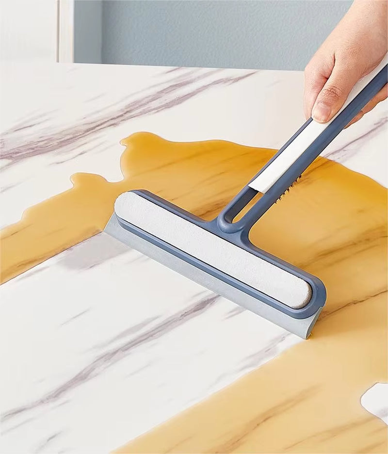 Silicone Car Window & Glass Cleaning Wiper – Multipurpose Squeegee