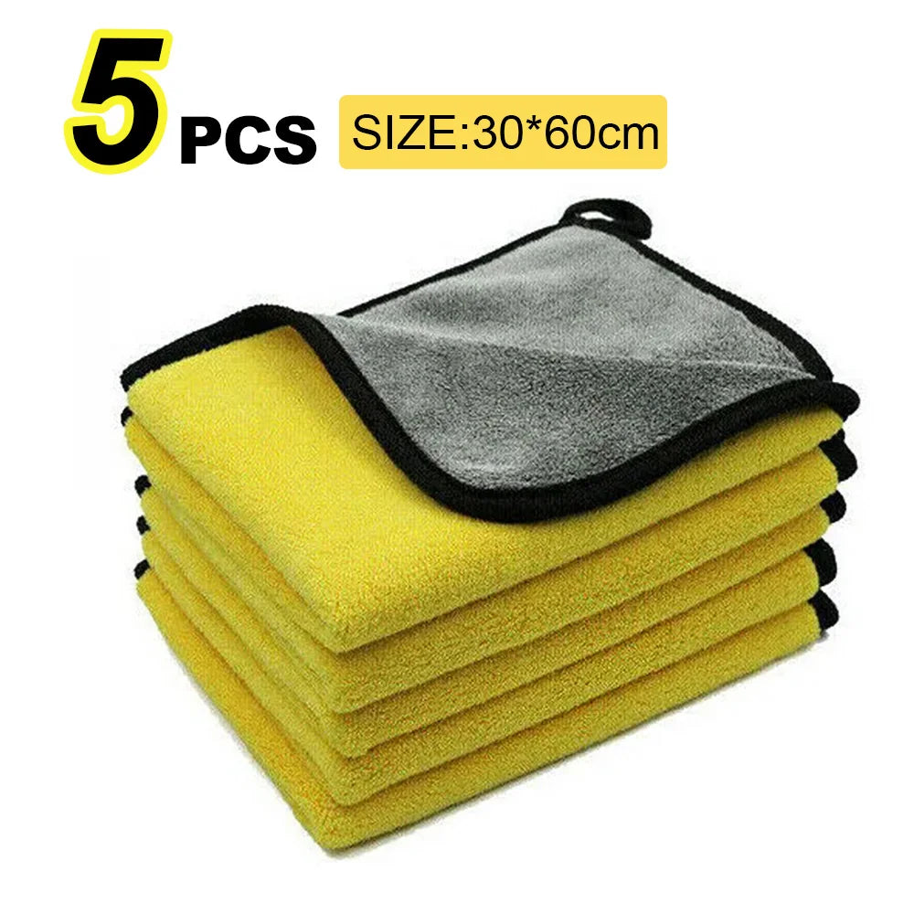 Car Wash Microfiber Towel – Super Absorbent Drying Cloth (30×30/60cm