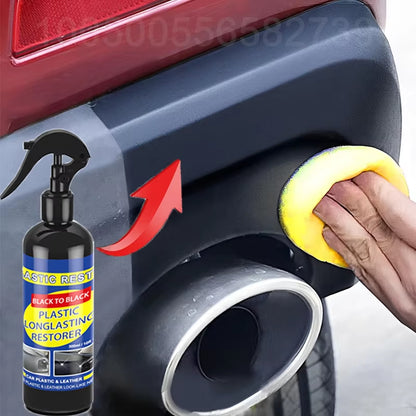 Car Plastic Restorer – Back to Black Shine & Repair Coating