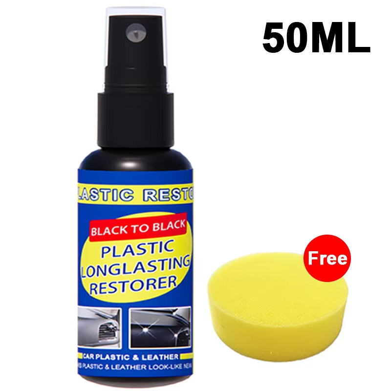 Car Plastic Restorer – Back to Black Shine & Repair Coating