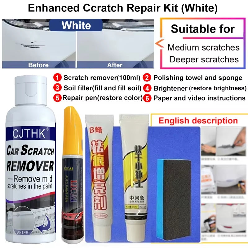 Car Scratch Remover – Paint Repair & Polishing Compound