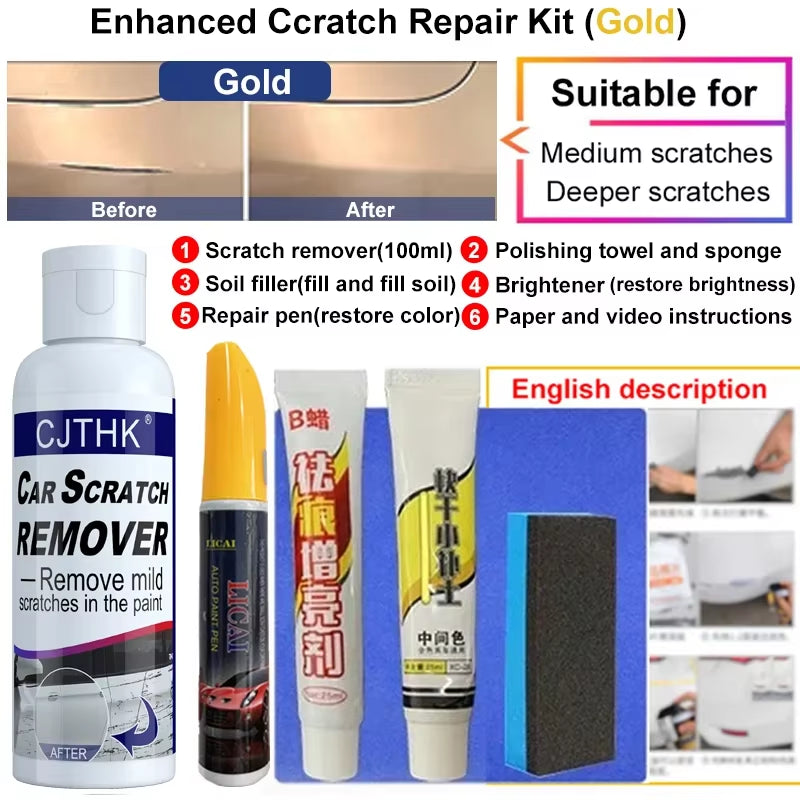 Car Scratch Remover – Paint Repair & Polishing Compound
