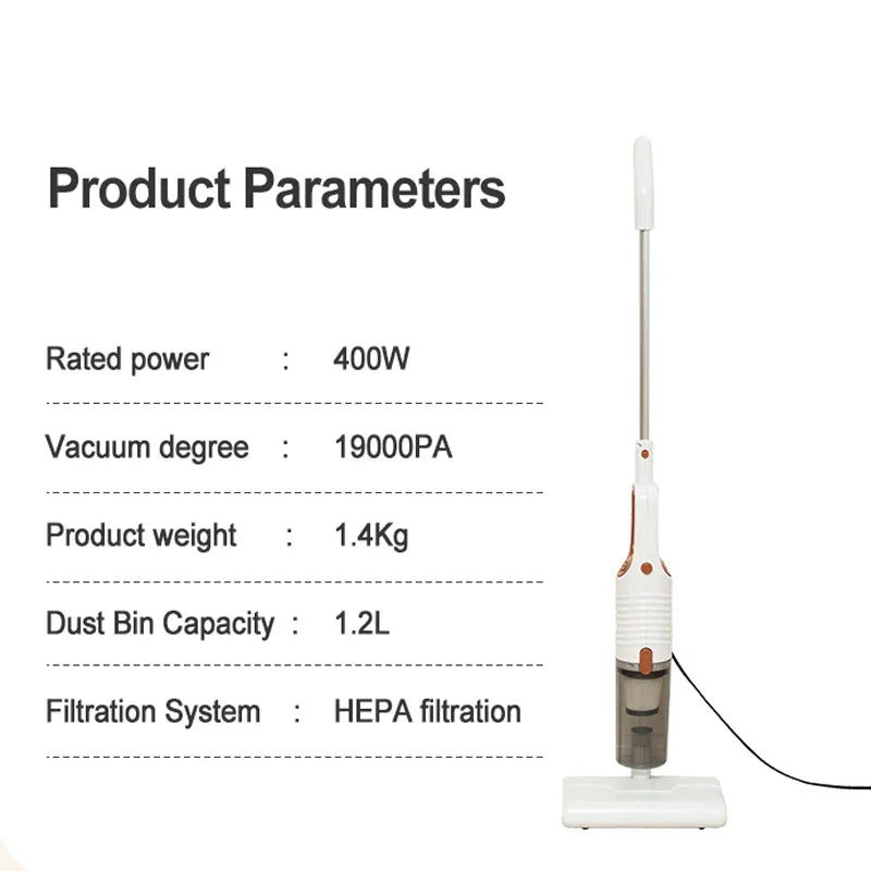 400W Cordless Vacuum Cleaner – High Power Wet & Dry