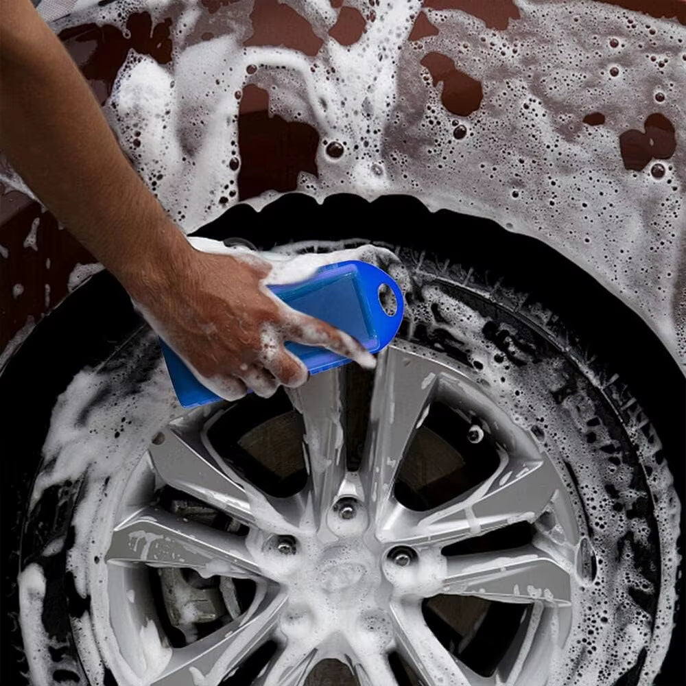 Car Tire Shine Sponge – Polishing & Detailing Pad (2pcs)