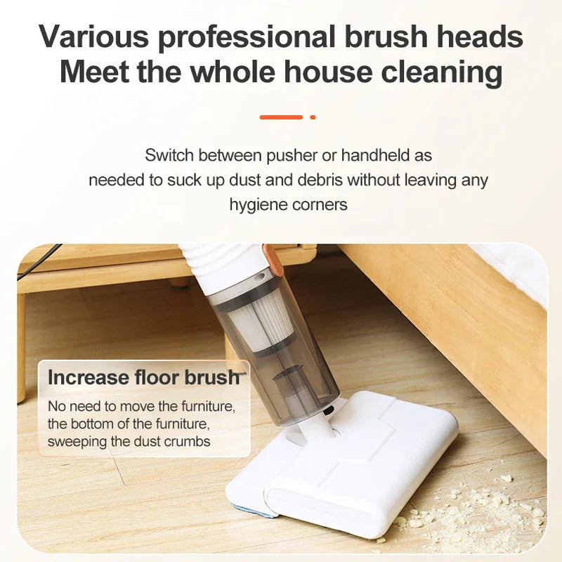400W Cordless Vacuum Cleaner – High Power Wet & Dry