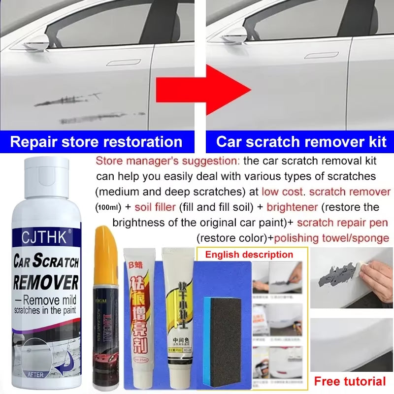 Car Scratch Remover – Paint Repair & Polishing Compound