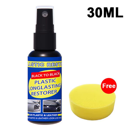 Car Plastic Restorer – Back to Black Shine & Repair Coating