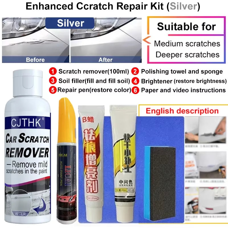 Car Scratch Remover – Paint Repair & Polishing Compound