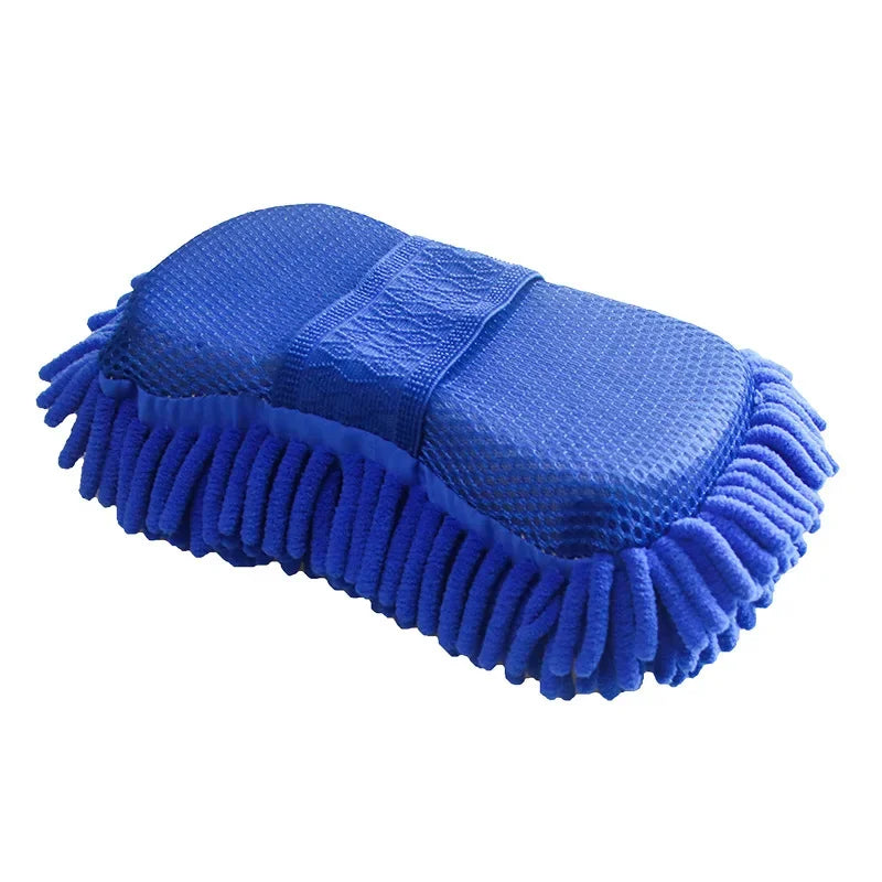 Microfiber Car Wash Sponge Pad – Super Absorbent Cleaning Glove