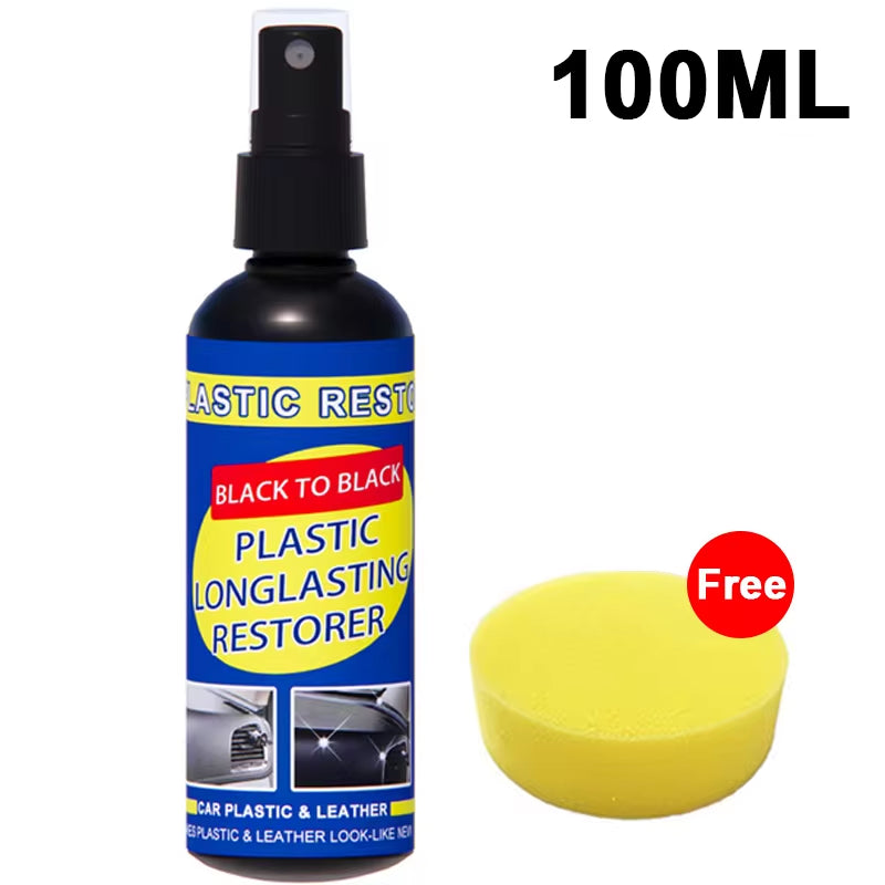 Car Plastic Restorer – Back to Black Shine & Repair Coating